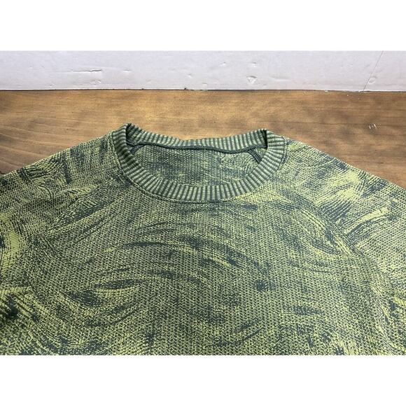 Lululemon Rest Less Pullover Smoked Spruce / Wasabi Long Sleeve - Picture 2 of 10